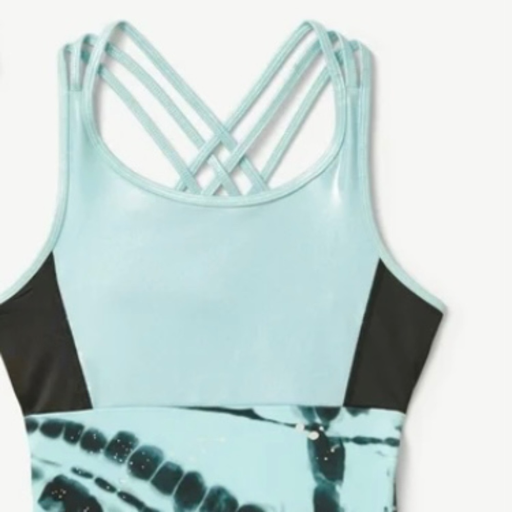 Girls Large Justice Gymnastics Leotard